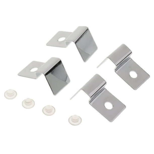 4 Piezas de Cristal de Clips de Tane de Acuario - 8 mm Sunnimix Soporte para tapa de pecera