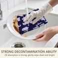 thumbnail image 7 of 6 Pcs Funny Kitchen Towels,Dark Purple Halloween Ghosts with Boo Microfiber Dish Towels,Kitchen Tea Towels,Kitchen Towel Set (18" X 26"), 7 of 7