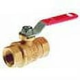 thumbnail image 2 of Zoro Select Brass Ball Valve 107-402NL - 3/8 In. FIP x 3/8 In. FIP, Durable, 2 of 2
