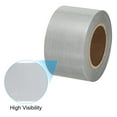 thumbnail image 3 of Unique Bargains Reflective Tape, 2' x 26Ft Stick on Tape for Backpack, Gray, 3 of 5