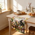 thumbnail image 5 of Sruoe Spring Table Runner, Floral Runny Table Runners Home Party Holiday Decorations, Farmhouse Table Runner for Kitchen Dining Table, Rustic Table Cloth Decor for Hoilday Home Party Spring Gift, 5 of 7