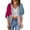 C-Hot Pink295, variant on DHFJKG Womens Cardigan Sweaters Knit Jacquard Open Front Long Sleeve Loose Fit Color Block Jackets Casual Daily Wear Cozy Outerwear