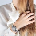 thumbnail image 3 of Epoca Lady 34Mm Quartzstainless Steel Watch In Silver/Silver, 3 of 5
