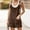 Brown, variant on Women's Summer Women's Zipper Pocket Suspender Shorts Jumpsuit Strap Pants