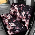 thumbnail image 2 of FUIALDOLG Cherry Blossom Car Back Seat Covers, Set of 2 Pieces Protective Cushion for Auto Interior, Dirt and Pet Fur Resistant, 2 of 7