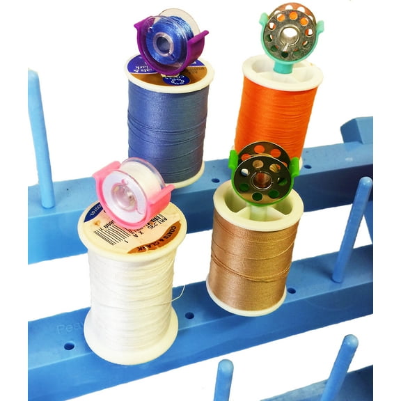 PeavyTailor 20 Pcs Bobbin clip sewing tool accessories. Colored thread clip fixing tool is very suitable for embroidery, sewing and sewing machine.#2