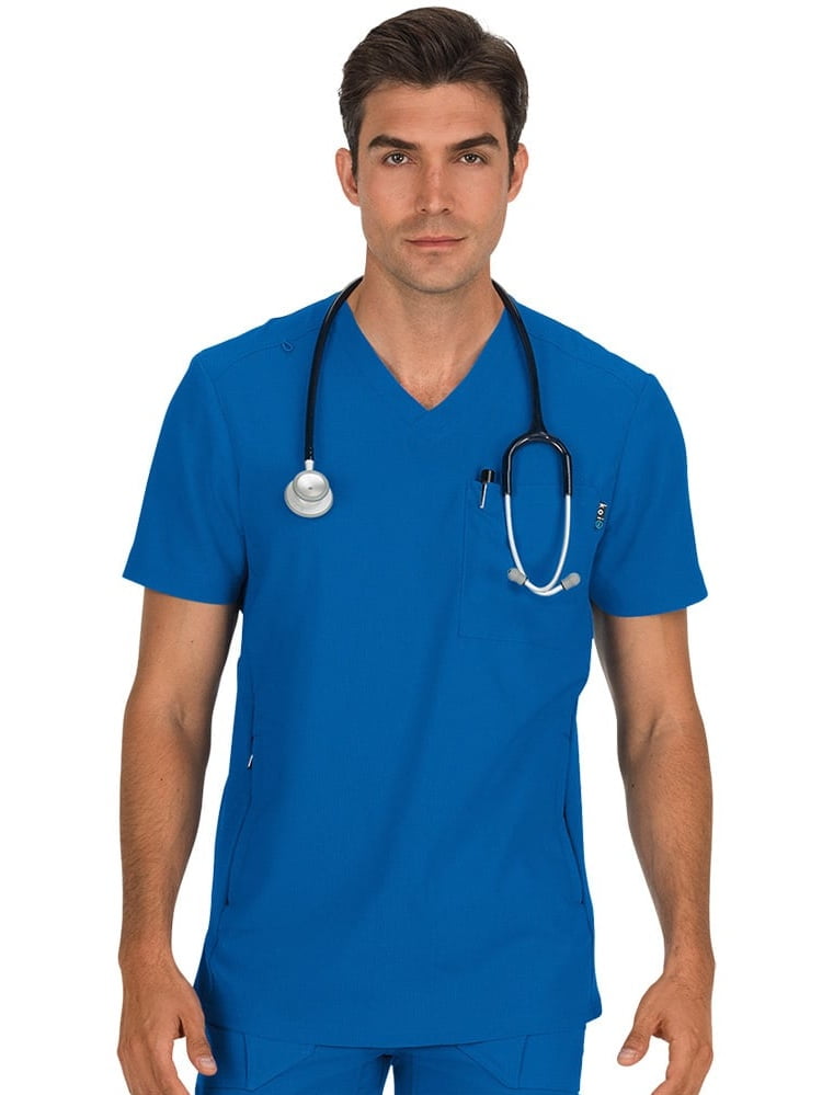 koi Designing Happiness koi lite 667 Men's Force Scrub Top Walmart