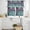 Purple SlateBlue Teal, variant on Spring Purple Flower Kitchen Curtains Sets for Windows 24 Inch Length, Retro Wall Seamless Garden Pastoral Rod Pocket Window Treatments Tier Curtains and Valances Set for Bedroom/Bathroom