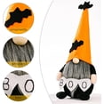 thumbnail image 4 of 2 Pack Halloween Gnomes Plush Decor,Handmade Witch Swedish Tomte Gnome Nisse Scandinavian Ornaments Elf Dwarf for Home Halloween Day Party Table Decorations Gift, 4 of 8