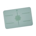 thumbnail image 3 of Esterilla de pequeña antideslizante para meditación, gimnasio, rodillas, ejercicios para adultos, flexiones de rodillas, viajes, entrenamiento de Verde claro, 3 of 8
