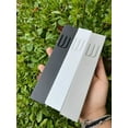 thumbnail image 3 of White Modern Concrete Mezuzah Case With Shin, 3 of 9