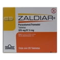 thumbnail image 1 of Zaldiar 37.5/325 mg tabletas 20 pzas, 1 of 2
