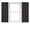 010 Brown, variant on Mid America Open Louver Vinyl Shutters (1 Pair)