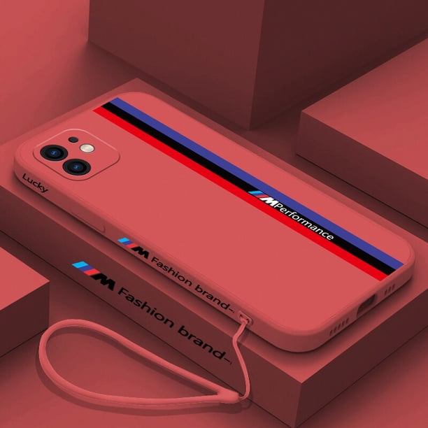 Funda de teléfono de moda para iPhone 14, 13, 12, 11 Pro Max, Mini, X, XR, XS MAX, SE20, 8, 7 Plus, 6, 6S Plus, funda líquida, diseño-BMW Fivean unisex