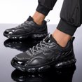 thumbnail image 3 of Running Shoes for Men Chunky Fashion Sneakers Casual Sports Tennis Walking Shoes Lace up Non Slip Breathable Mesh Workout Shoes, 3 of 7