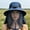 Navy blue, variant on Luckky Solar Powered Fan Sun Hat with Wide Brim & Mesh Breathable Design,Adjustable UV Protection Outdoor Sun Hat for Men Women,Cooling Fan Hat for Fishing Gardening Hiking Camping Beach Travel