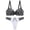 White, variant on Levmjia Womens Lace Lingerie Set Underwire Bra and Matching Thong Panties With Adjustable Straps Breathable Mesh Romantic Date Night Daily Special Trendy Solid Color