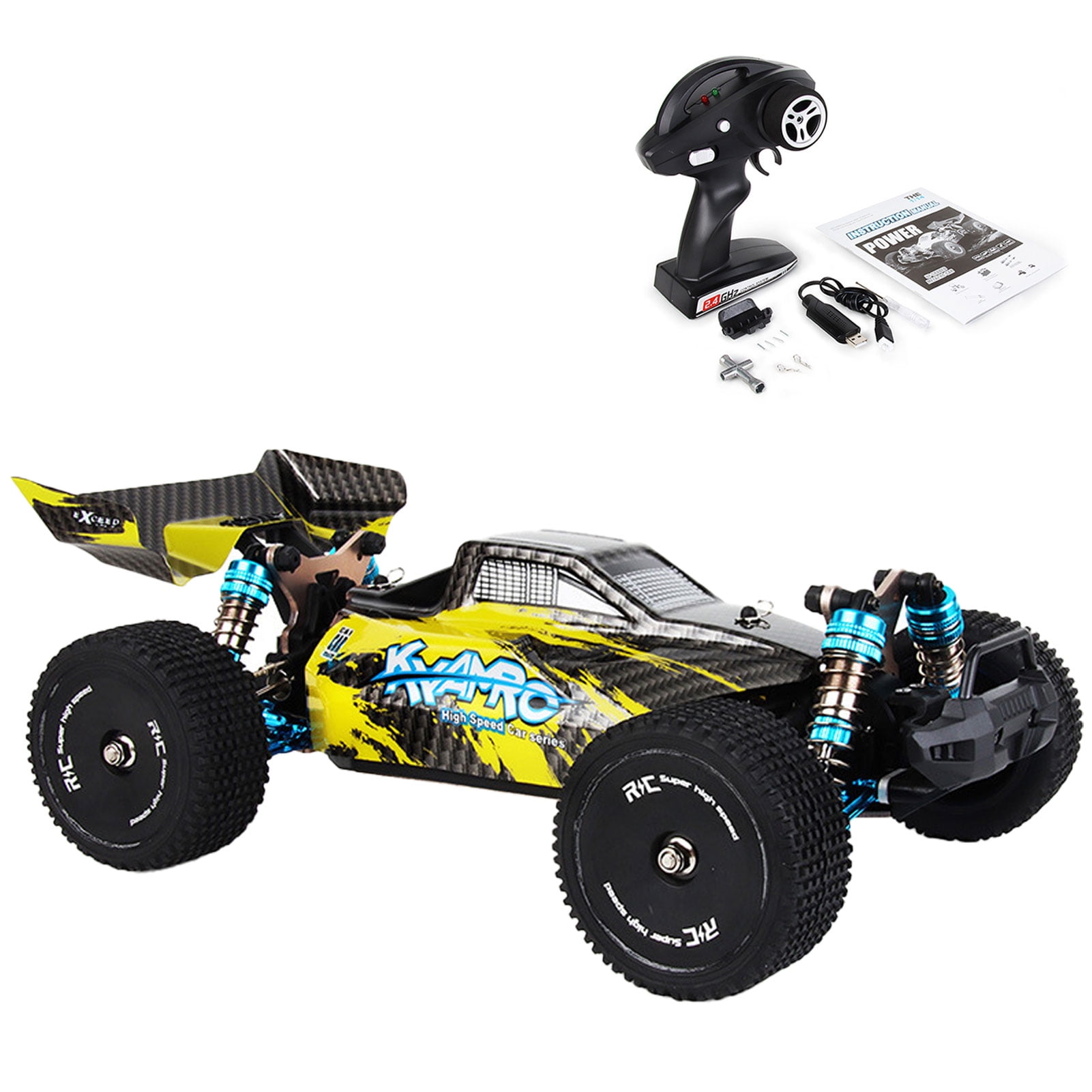 Uitmaken ongebruikt Willen Vokewalm Rc Racing Car Buggys | 2.4Ghz RC Cars Stunt Car Toy | Double Sided  360° Rotating RC Car with Headlights, Kids Christmas Toy Cars for  Boys/Girls - Walmart.com