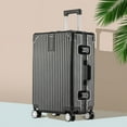 Luggage case aluminum frame pull rod luggage wheel new password travel