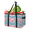 Multicolor 1, variant on CURLYOOT Retro Flowers Butterfly Reusable Grocery Bag, Foldable Shopping Tote Bag with Reinforced Handles, Large Kitchen Grocery Bags for Shopping Groceries Picnic