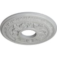 thumbnail image 3 of Ekena Millwork 15 3/8"OD x 4 1/4"ID x 1 1/2"P Baltimore Ceiling Medallion (Fits Canopies up to 5 1/2"), Hand-Painted Frost, 3 of 6