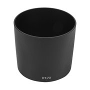 M Buder ET-73 Black Plastic Camera Mount Lens Hood Replacement Fit for Canon EF 100mm f/2.8L Macro IS USM Lens (3.62 inches / 9.2 cm)