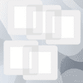 thumbnail image 1 of CRAFTHROU 5Pcs Transparent Acrylic Light Cover for Wall Socket Cover Home Use, 1 of 8