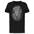 thumbnail image 1 of Pizza In My Biometrics T-Shirt Men -Image by Shutterstock, Male XX-Large, 1 of 2