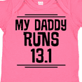 thumbnail image 4 of Inktastic My Daddy Runs Half Marathon Boys or Girls Baby Bodysuit, 4 of 5