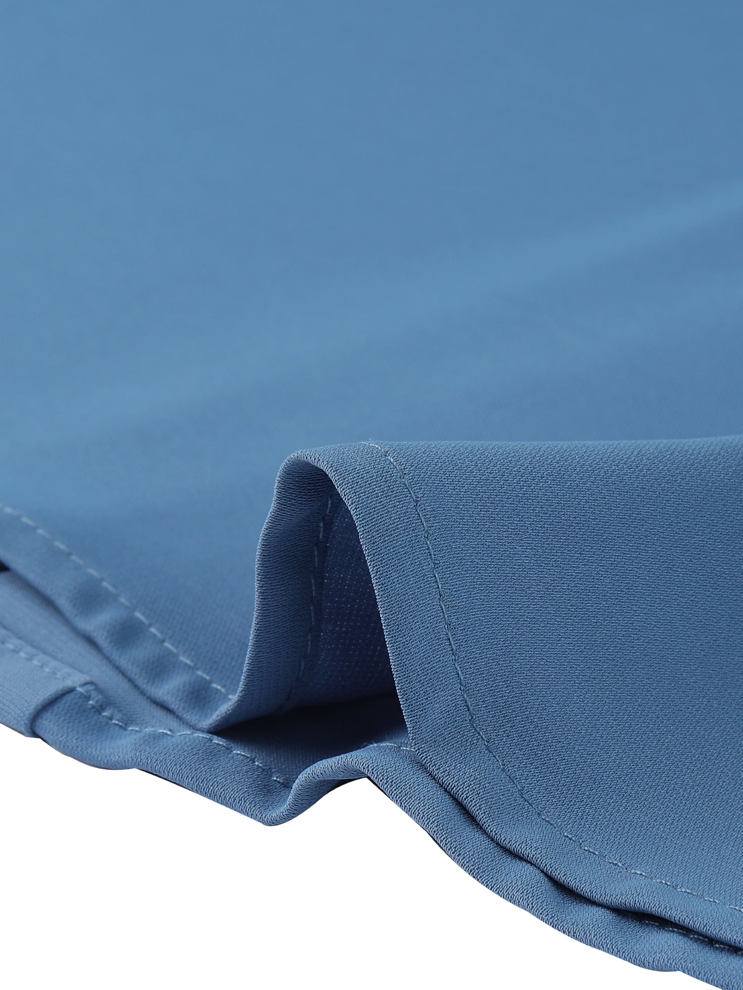 DARING DIVA Sleeveless Pleated Front Work Office Blouse L Blue Gray