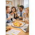 thumbnail image 5 of Korean Custard Cream Filled Sponge Cakes, Soft Sweet Snack Cakes, 12 Pack (9.74 oz / 276g), Popular Korean Bakery Snack by Orion, 5 of 5