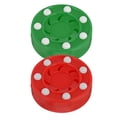thumbnail image 4 of 2 Pcs Rondelle de Hockey Rondelle de Hockey sur Roulettes Rondelle de Hockey sur Glace Réutilisable Partie de Jeu de Hockey sur Glace Rondelle de Course sur Roulettes Rondelle de Hockey Rondelle Réutilisable Rondelle Classique Réutilisable, 4 of 6