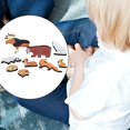 thumbnail image 4 of Juguetes educativos para de 1 a 3 , rompecabezas de animales para de 1 a 3 , rompecabezas de , juguetes de para CUTICAT Rompecabezas, 4 of 8