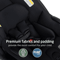thumbnail image 5 of Maxi-Cosi Mico Pro Infant Car Seat, Sea Shadow Black, 5 of 10