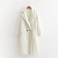 thumbnail image 1 of Abrigo acolchado de algodón para mujer de comercio exterior de Amazon Chaqueta de lana de cordero con solapa suelta y gruesa de invierno para mujer de estilo europeo y americano, 1 of 6