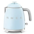 thumbnail image 1 of SMEG Mini 50's Retro Style 3 Cup Electric Kettle with Double Wall Anti Slip Base and Water Level Indicator (Pastel Blue), 1 of 5