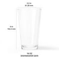 thumbnail image 4 of CafePress - Boo Hiss - Pint Glass, Drinking Glass, 16 oz. CafePress, 4 of 4