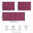 thumbnail image 2 of Ryvnso Satin Pillowcase Pink and Black Stripe Pattern Pillow Cases Standard Size 40x20in, 2 of 6