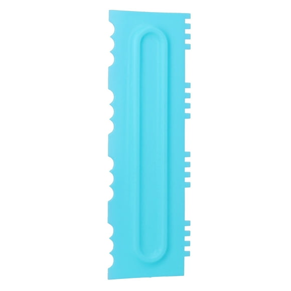 Fdit Grattoir à Crème DIY Peignes Motif Gâteau Fondant Outil de Modélisation pour Cuisine Maison Boulangerie, Fournitures de Boulangerie, Grattoir à Gâteau