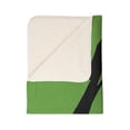 thumbnail image 5 of Effete Feline Claw Marks Scratch Fleece Sherpa Blanket, 5 of 6
