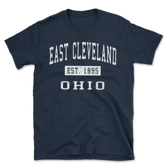 East Cleveland Ohio Classic Established Men's Cotton T-Shirt