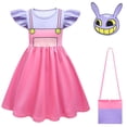 thumbnail image 3 of Nueva película The Amazing Digital Circus, disfraz de cosplay para niños, vestido de princesa para niñas, ropa de dibujos animados para niños, ropa de Halloween, 3 of 5