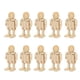 thumbnail image 5 of Decoración del Hogar Figuras Articuladas Adorno de Artesanía de Robot de Madera Inacabada, Figuras de Madera, Oficina para El Hogar, 5 of 7