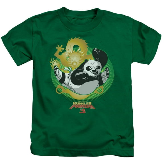 Kung Fu Panda - Drago Po - Juvenile Short Sleeve Shirt - 5/6