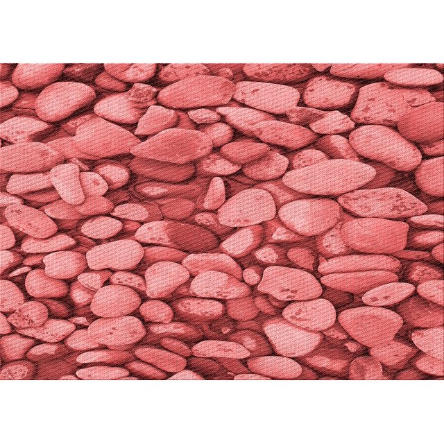 Ahgly Company Tapis d'Intérieur Rectangulaires Transitionnels Rouges Lavables à la Machine, 8 Pieds x 10 Pieds