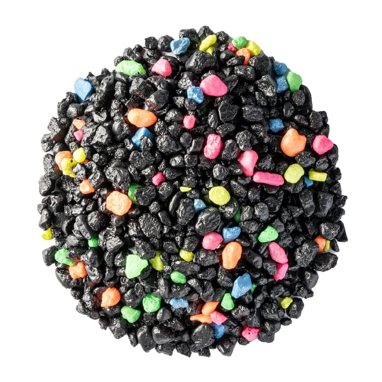 GloFish Aquarium Gravel, Black with Fluorescent Accents, 5 lbs photo 2