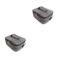 thumbnail image 1 of Toystoory Fiambrera Térmica Bolsa Contenedor Tela Oxford Fiable y Resistente USB USB 2piezas, 1 of 4