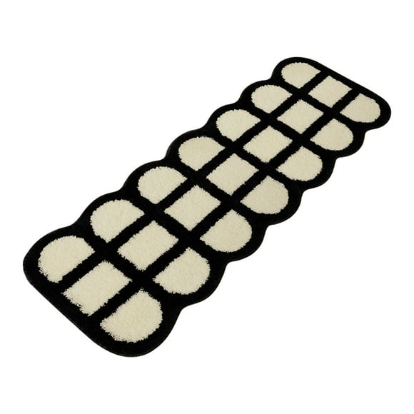 Runner Mat,Runner Rug Black White Room Runner Rug Runner Rug Exquisite Design