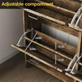 thumbnail image 3 of Vabches Shoe Storage Cabinet with 4 Flip Drawers & 2 Drawes for Entryway, Freestanding Narrow Shoe Rack Organizer for Hallway, Closet, 3 of 9