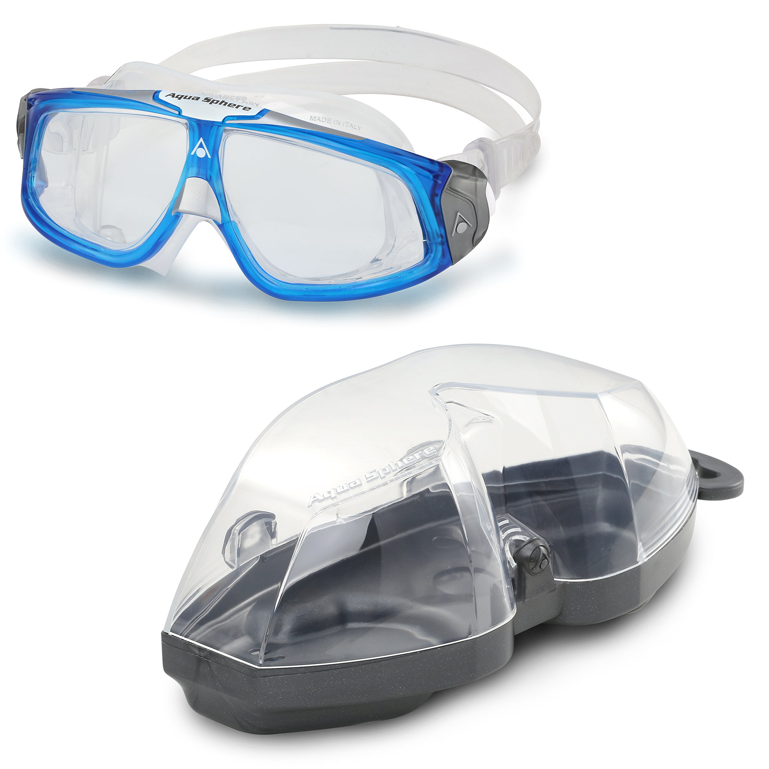 Aqua Lung America Seal Mask with Clear Lens Blue 